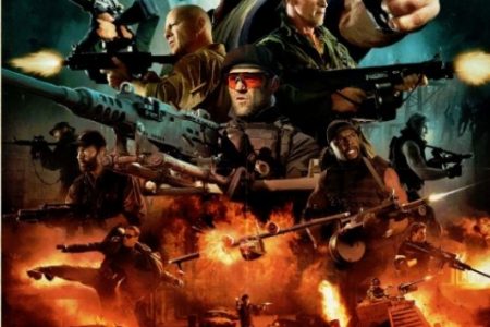 Expendables 2 Comic-Con Poster Lands